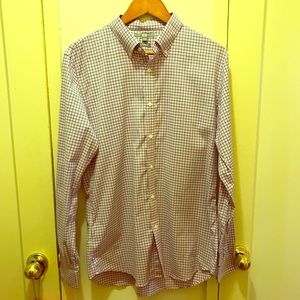 Uniqlo men’s bottom down used shirt.